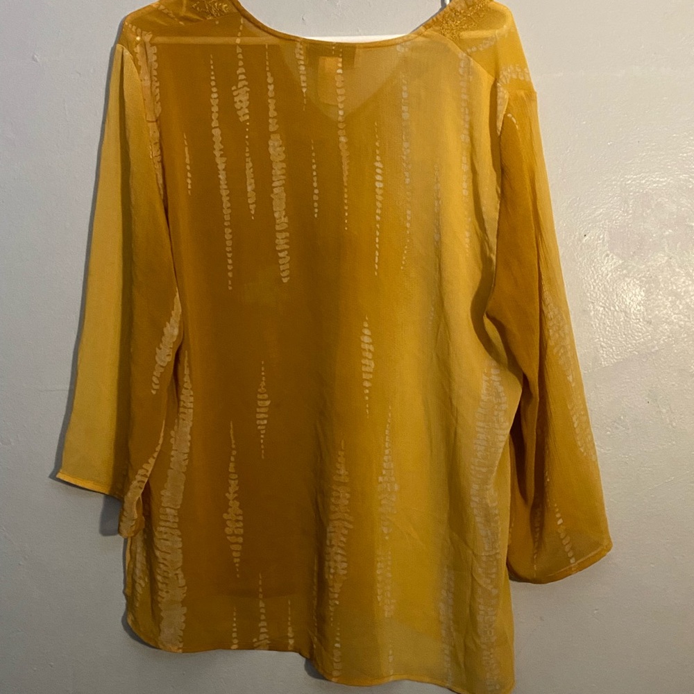 C.L.O.T.H.E.S Mustard Yellow Blouse